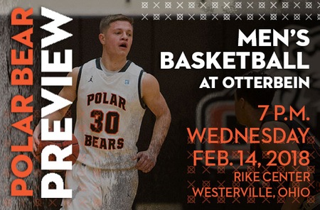 Men's Basketball: Ohio Northern (16-7 Overall, 11-5 OAC) at Otterbein (1-22 Overall, 1-15 OAC)