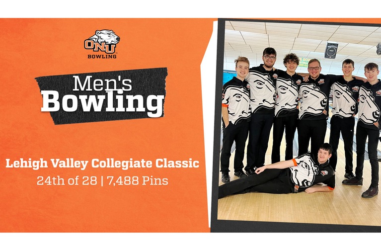 Men's Bowling improves two spots on Day 2, finishes 24th of 28 at Lehigh Valley Collegiate Classic