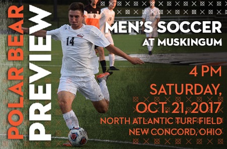Men's Soccer: Ohio Northern (10-5-1 Overall, 3-3-0 OAC) at Muskingum (2-12-1 Overall, 0-6-0 OAC)