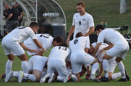 Eight athletes score as Men's Soccer posts 8-0 victory over Anderson (Ind.)