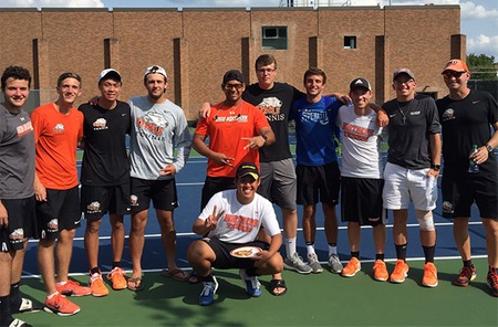 Season Review: Men's Tennis posts most wins in five seasons, takes positive step forward in 2017-18