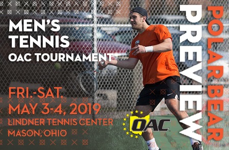 Men's Tennis: Ohio Northern (13-8 Overall) at OAC Championships Semifinals/Finals