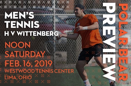 Men's Tennis: Wittenberg (2-0 Overall) at Ohio Northern (0-1 Overall)