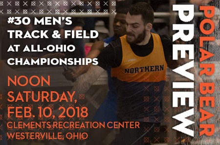Men's Track & Field: #30 Ohio Northern (12-4 Overall) at All-Ohio Championships