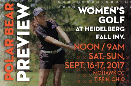 Women's Golf: Ohio Northern (4-1 Overall) at Heidelberg Fall Invitational