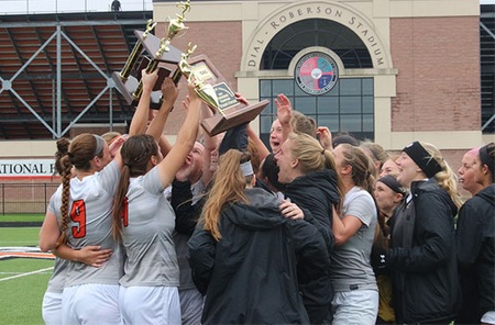 No. 13 Women's Soccer wins OAC Tournament title, earns automatic bid to NCAA III Tournament with 2-0 victory over Capital