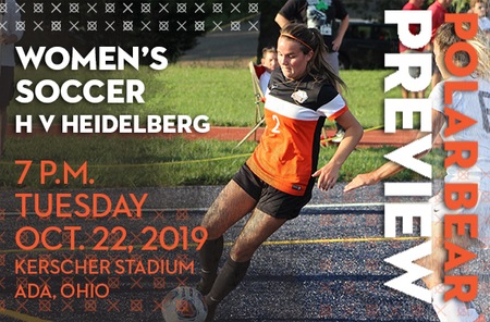 Women's Soccer: Heidelberg (5-8-1 Overall, 1-4-0 OAC) at #23 Ohio Northern (11-2-2 Overall, 5-0-0 OAC)