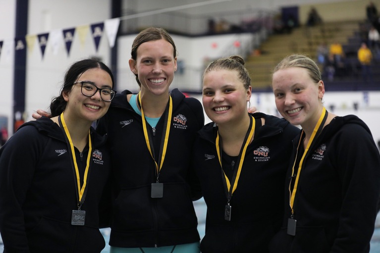 Women's Swimming and Diving OAC 2-16-24
