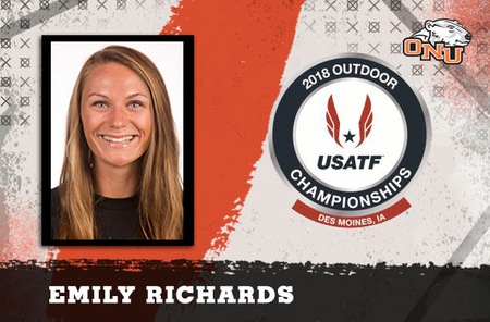 Emily Richards advances through 1st Round of 800-meter run at 2018 USATF Outdoor Championships