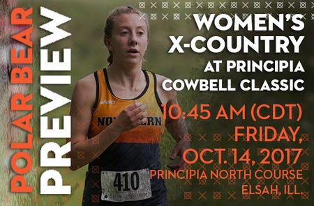 Women's Cross Country: Ohio Northern (44-10 Overall) at Principia (Ill.) Cowbell Classic