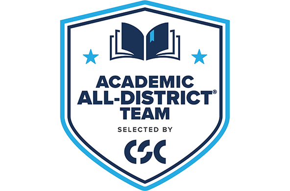 Eight Polar Bears named Academic All-District in Football by College Sports Communicators