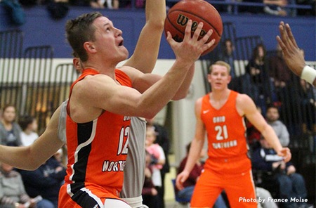 Men's Basketball advances to finals of OAC Tournament with thrilling 94-88 semifinal victory at #24 Marietta