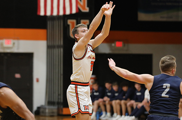 Miller pours in career-high 34 points as Men's Basketball defeats Marietta 85-75 in overtime