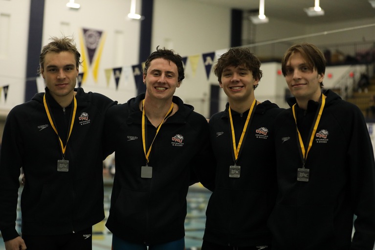 Men's Swimming and Diving OAC 2-17-24