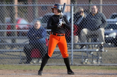 Swierz hits a 2-run home run to lead Softball in double header split with Wooster