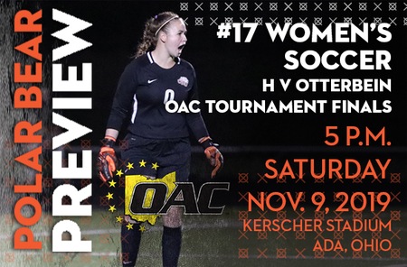 Women's Soccer: Otterbein (16-3-1 Overall) at No. 17 Ohio Northern (16-2-2 Overall)