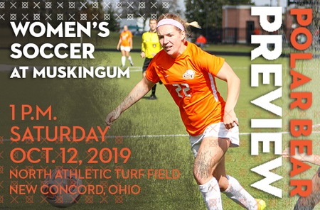 Women's Soccer: Ohio Northern (8-2-2 Overall, 2-0-0 OAC) at Muskingum (6-6-0 Overall, 1-1-0 OAC)