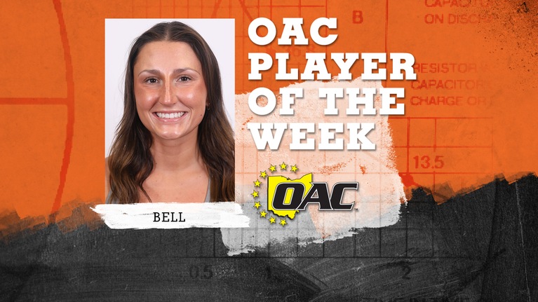 Jenna Bell named OAC Women's Tennis Player of the Week