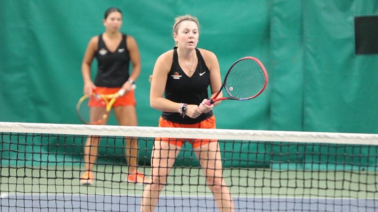 Women's Tennis advances to finals of OAC Tournament with 5-0 semifinal victory over John Carroll