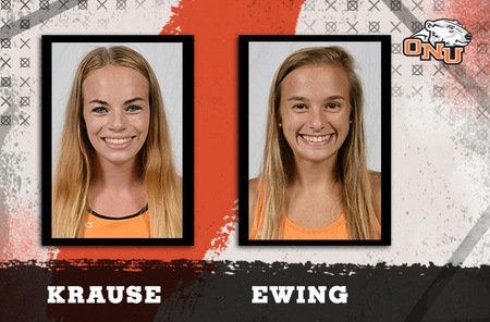Krause, Ewing lead Women's Outdoor Track & Field at Gregory Invitational