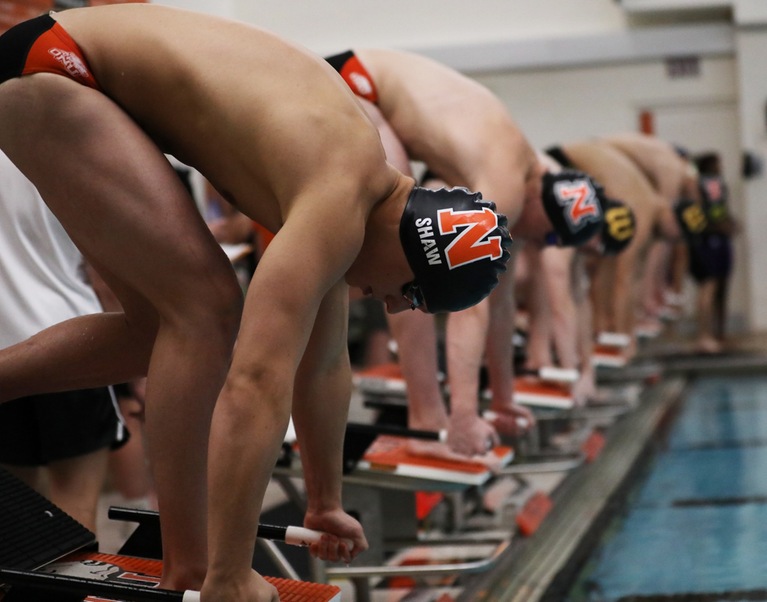 Men's Swimming and Diving vs. Wooster & Bluffton 1-12-24