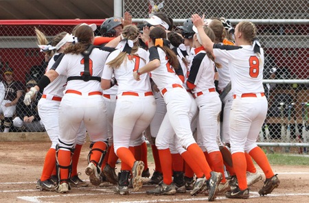 Softball reaches OAC Tournament championship game, but hot-hitting Otterbein captures title with 13-7 victory