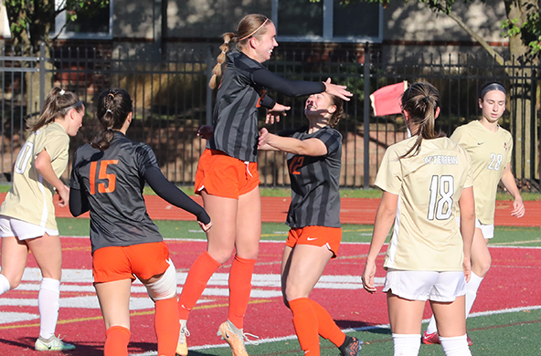 Women's Soccer advances to OAC Tournament finals with 2-0 victory at Otterbein